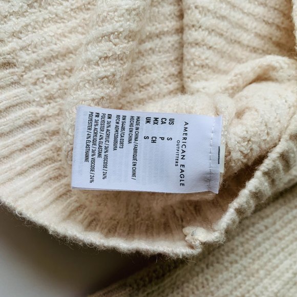 American Eagles | Cable Knit Sweater, S - Picture 4 of 7